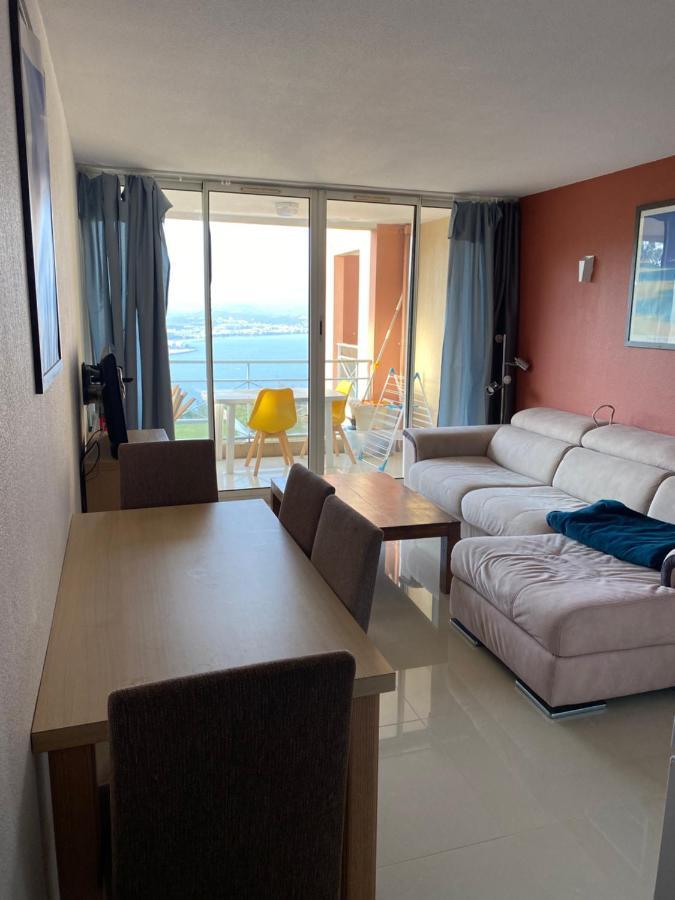 Vue Mer Et Esterel Sur La Baie De Cannes Apartment Theoule-sur-Mer Bagian luar foto